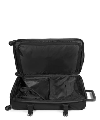 Eastpak Trans4 Stor Resväska 75cm - Black, fotad mot en vit bakgrund.