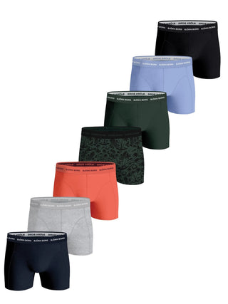 Björn Borg Cotton Stretch Boxerkalsonger 7-Pack - Flerfärgad