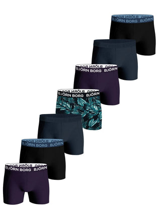 Björn Borg Cotton Stretch Boxerkalsonger 7-Pack - Multi
