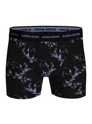 Björn Borg boxerkalsong i Mönster sedd framifrån med logotypresår i mikrofiber