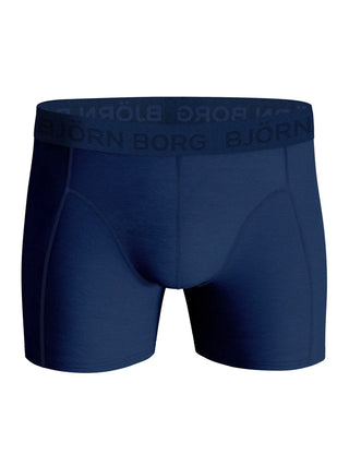Björn Borg Cotton Stretch Boxerkalsonger 3p - Blå