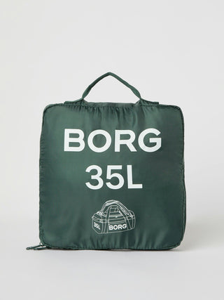 Björn Borg Duffle Bag 35L - Sycamore, fotad mot en ljusgrå bakgrund