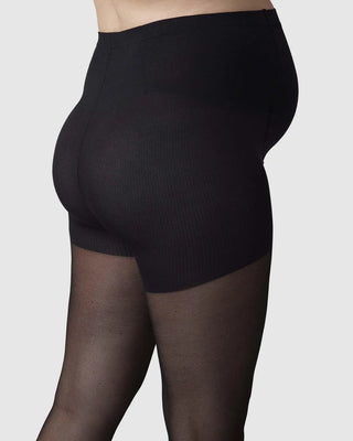 Swedish Stockings Amanda Maternity Strumpbyxor - Black