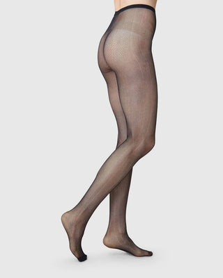 Swedish Stockings Elvira Net Strumpbyxor - Black