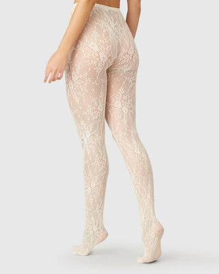 Swedish Stockings Rosa Lace Strumpbyxor - Ivory