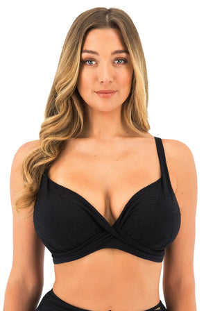 Fantasie Ottawa Black Uw Plunge Bikini BH - Svart Bäkväm bikini Bh från fantasie i svart färg 