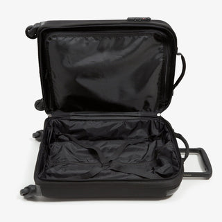 Eastpak Tranzshell Kabinväska 54cm - Black, fotad mot en vit bakgrund.