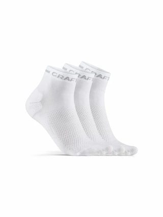 Craft CORE Dry Mid Strumpor 3-Pack - Vit