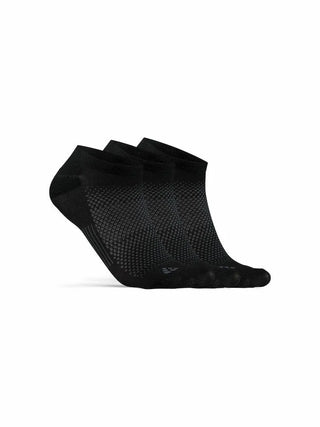Craft CORE Dry Footies Strumpor 3-Pack - Svart