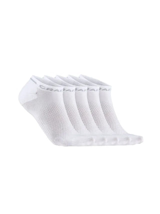 Craft CORE Dry Shaftless strumpor 5-pack - Vit