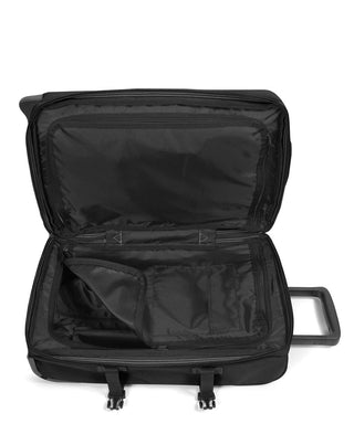 Eastpak Tranverz S Kabinväska 51cm - Black, fotad mot en vit bakgrund.