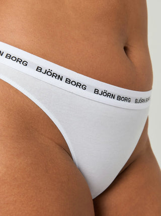 Björn Borg Logo Stringtrosa 3p - Vit