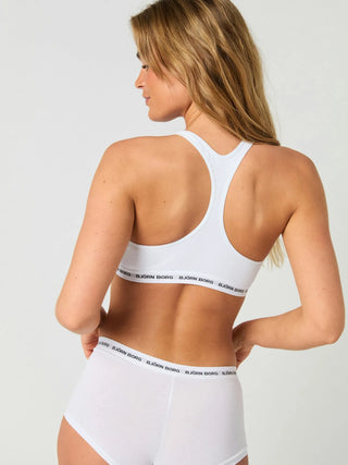 Björn Borg Logo Soft Top Bh 1p - Vit