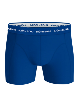 Björn Borg Cotton Stretch Boxerkalsonger 3p - Multi färg Blå