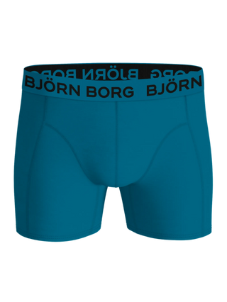 Björn Borg Cotton Stretch Boxerkalsonger 5p - Svart/Blå