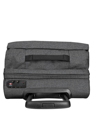 Eastpak Trans4 Stor Resväska 75cm - Black Denim, fotad mot en vit bakgrund.