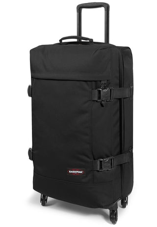 Eastpak Trans4 Mellanstor Resväska 70cm - Black, fotad mot en vit bakgrund.