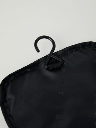 Björn Borg Core Necessär Hanging - Grey Melange, fotad mot en ljusgrå bakgrund