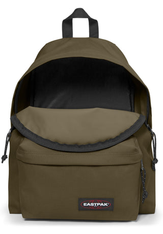 Eastpak Padded Pak'R Ryggsäck - Army Olive, fotad mot en vit bakgrund.