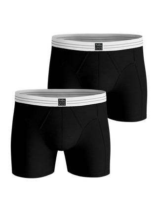 Björn Borg Premium Cotton Stretch Original Boxerkalsonger 2p - Svart