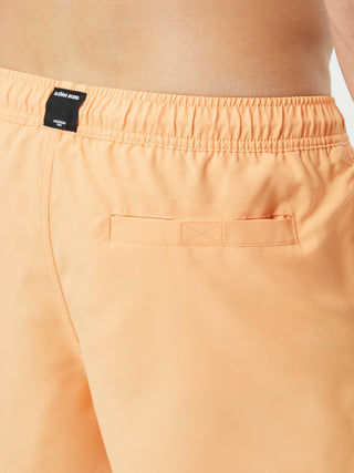 Inzoomad produktbild på Björn Borg Solid Badbyxor - Orange Chiffon