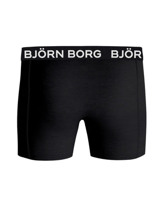 Björn Borg Cotton Stretch Boxerkalsonger 3p - Svart