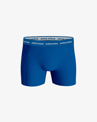 Björn Borg Cotton Stretch Boxerkalsonger 3p - Svart/Blå