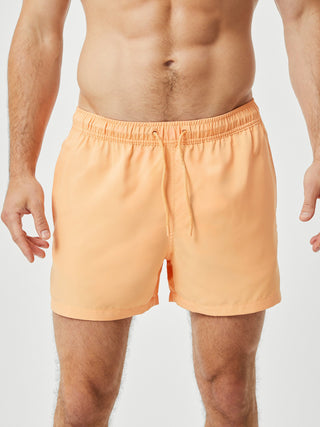 Produkt bild på Björn Borg Solid Badbyxor - Orange Chiffon