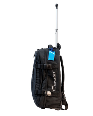 Cavalet Cargp BPT Ryggsäckstrolley 55cm - Svart, fotad mot en vit bakgrund.