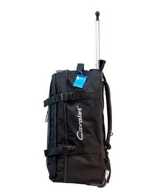 Cavalet Cargp BPT Ryggsäckstrolley 65cm - Svart, fotad mot en vit bakgrund.