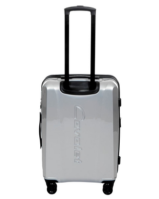 Cavalet Chill DLX Mellanstor Resväska 64cm - Silver, fotad mot en vit bakgrund.