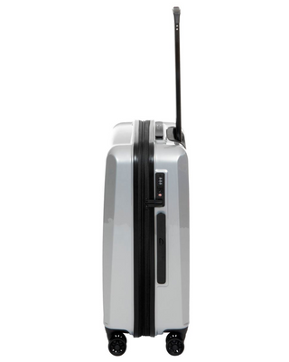 Cavalet Chill DLX Mellanstor Resväska 64cm - Silver, fotad mot en vit bakgrund.