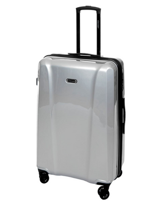 Cavalet Chill DLX Stor Resväska 74cm - Silver, fotad mot en vit bakgrund.