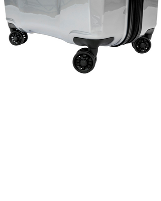 Cavalet Chill DLX Stor Resväska 74cm - Silver, fotad mot en vit bakgrund.