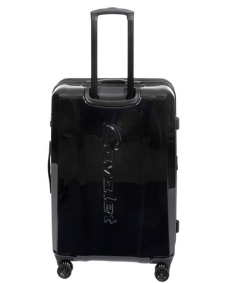 Cavalet Chill DLX Stor Resväska 74cm - Svart, fotad mot en vit bakgrund.