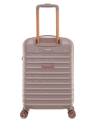 Cavalet Pasadena Kabinväska 54cm 4 dubbelhjul - Brons/Rosé, fotad mot en vit bakgrund.