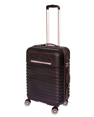 Cavalet Pasadena Resväska 65 cm 4 dubbelhjul Expanderbar - Burgundy, fotad mot en vit bakgrund.