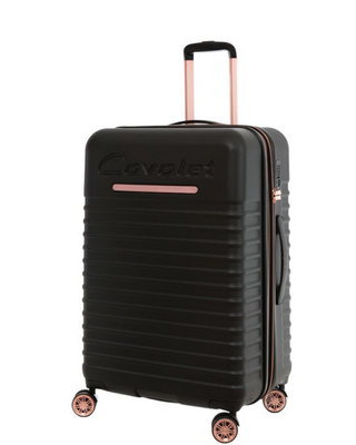 Cavalet Pasadena Resväska 73 cm - Svart/Rosé, fotad mot en vit bakgrund.
