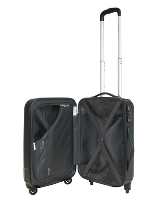 Cavalet Malibu Kabinväska 54cm - Svart, fotad mot en vit bakgrund.