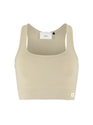 Craft Collective Rib Sport-BH W - Beige