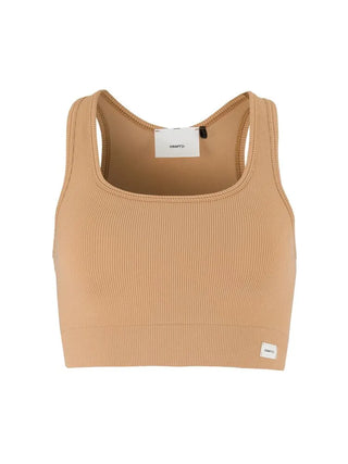 Craft Collective Rib Sports BH W - Karamellbrun Sport-Bh från Craft i en mjuk karramell färg