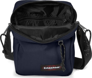 Eastpak The One Crossbodyväska - Ultra Marine, fotad mot en vit bakgrund.