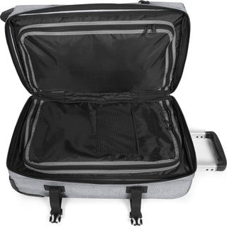 Eastpak Transit'R S Kabinväska -  Sunday Grey, fotad mot en vit bakgrund.