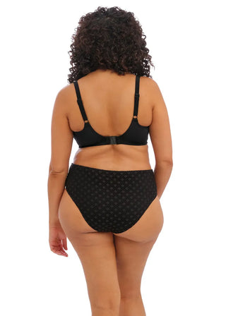 Elomi Bazaruto Black Uw Plunge Bikini BH - Svart  Bilden visar Bikini BH och fotomodell 