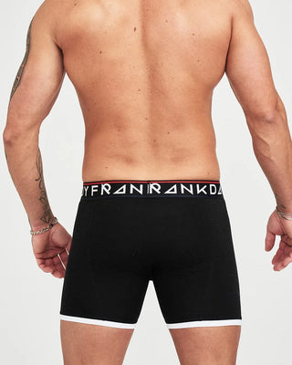 Frank Dandy 3-P St Paul Bamboo Boxerkalsonger - Svart