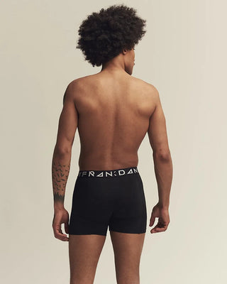Frank Dandy 5-P Solid Lyocell Boxerkalsonger - Svart