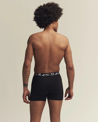 Frank Dandy 7-P Solid Lyocell Boxerkalsonger - Svart