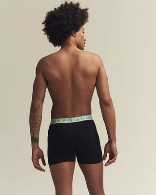 Frank Dandy Solid Boxerkalsong w - Vit/Aqua