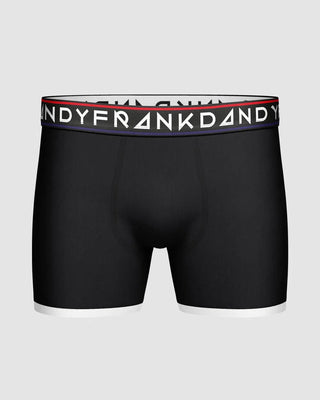 Frank Dandy 5-P St Pauls Bamboo Boxerkalsonger - Grå/Röd/Navy/Svart