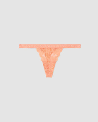 Frank Dandy Fab-u-lace Logo Stringtrosa - Soft Coral